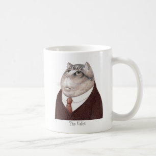 Caneca De Café VALE CAT White Mug + Texto