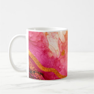 Caneca De Café Vale do Splash. Luxo natural. Arte Real Oriental