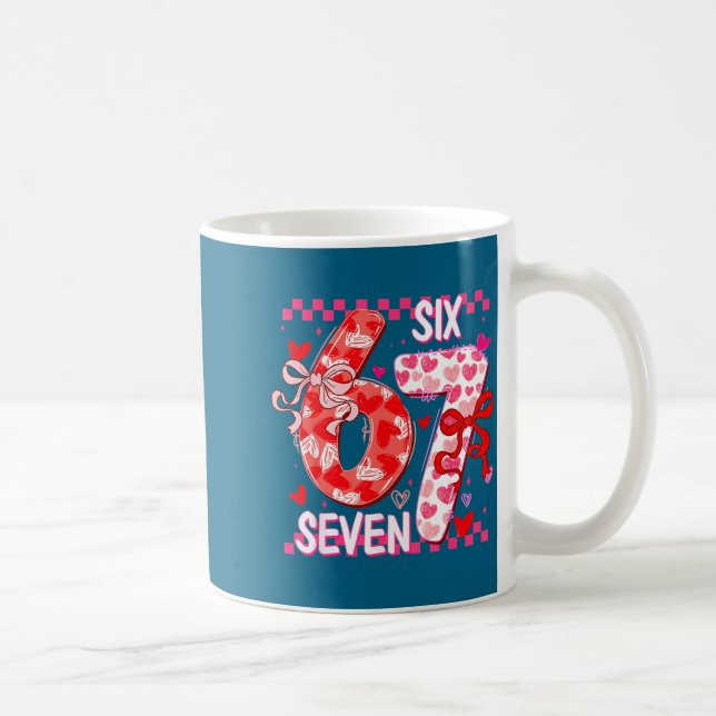 Caneca De Café Valentine’s Day 67 Meme Happy Valentines Day Funny (Direita)