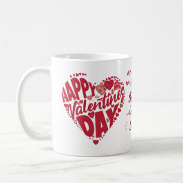 Caneca De Café Valentine’s Day Love Mug