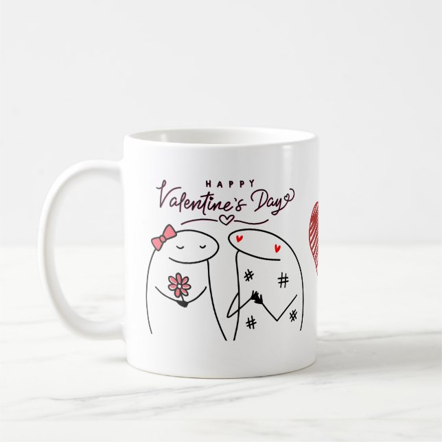 Caneca De Café Valentine’s Day Love Mug (Esquerda)