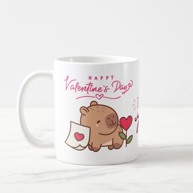 Caneca De Café Valentine’s Day Love Mug (Esquerda)