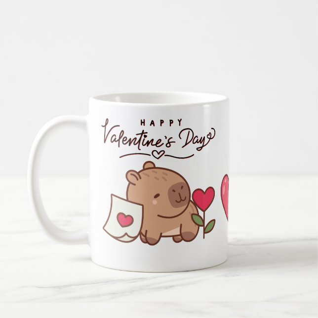 Caneca De Café Valentine’s Day Love Mug (Esquerda)