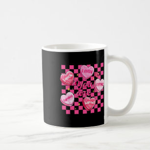 Caneca De Café Valentine Xadrez Você É Amado Digno o Suficiente C