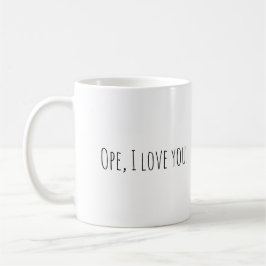 Caneca De Café  Valentine's Day Custom Name Michigan Couple Mug