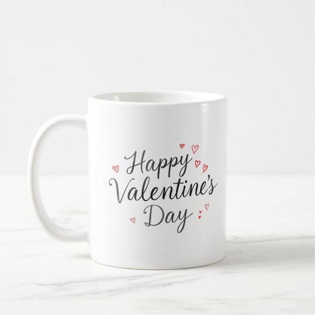 Caneca De Café Valentine's Day Polka Radio Mug (Esquerda)