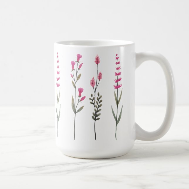 Caneca De Café Valentine's Day Wildblumen (Direita)