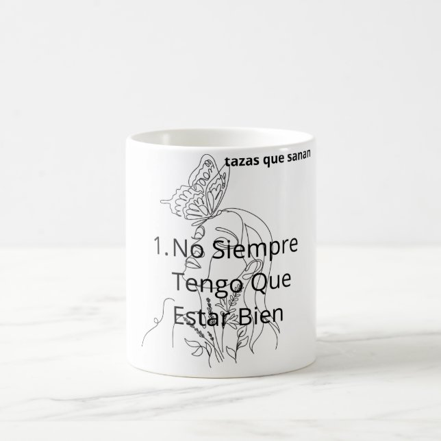 Caneca De Café Validación Emocional Regalo Taza  (Centro)