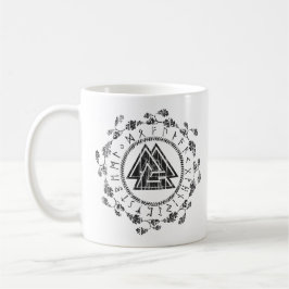 Caneca De Café Valknut - Rung - 9 Noble Virtues Mug