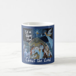 Caneca De Café Vamos Adorá-Lo! Cristo Senhor, Natividade