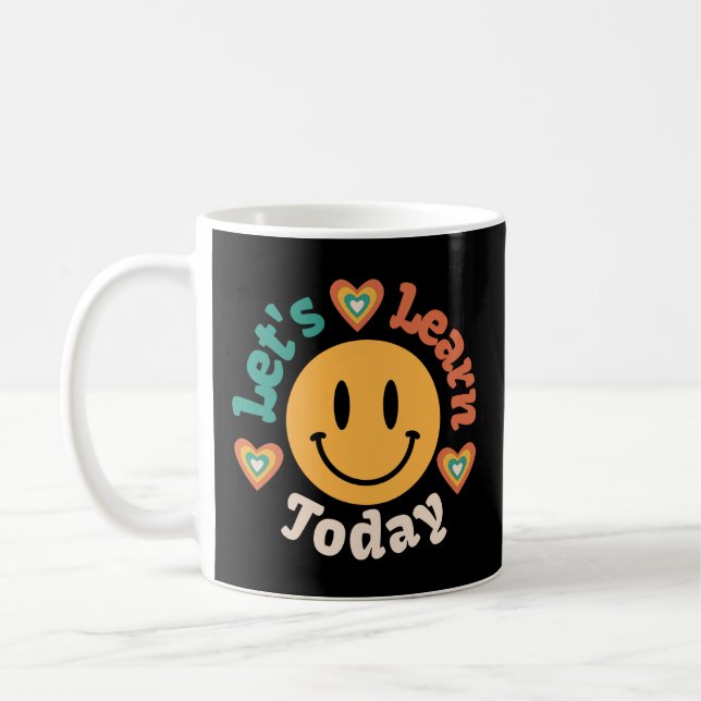 Caneca De Café Vamos Aprenda Hoje (Esquerda)