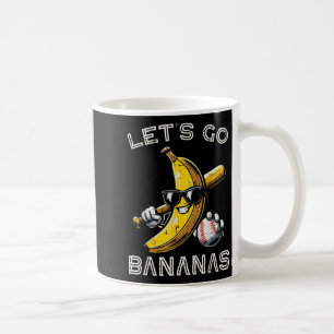 Caneca De Café Vamos Banana Retro Boys Crianças Jovens T-shirt Ju