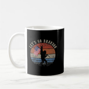 Caneca De Café Vamos Brandon Camping Bigfoot Rock E Roll