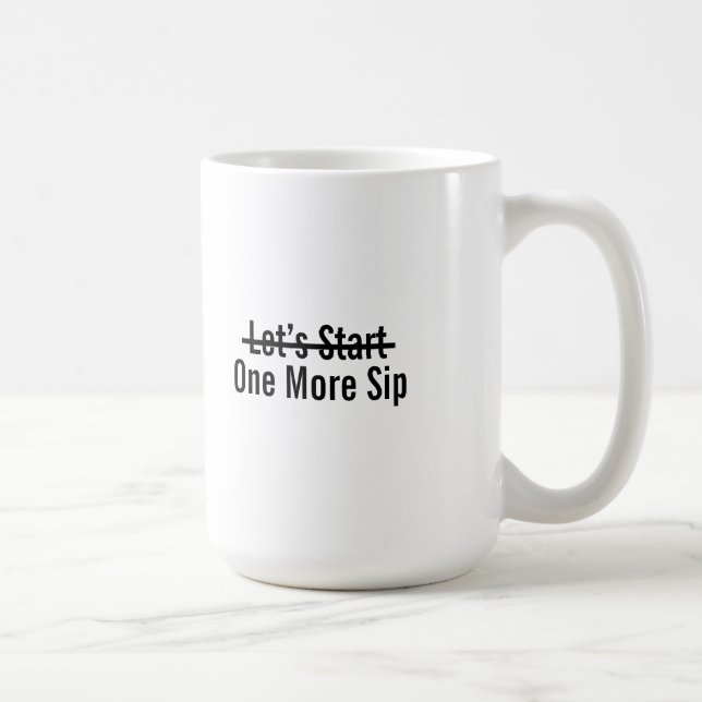 Caneca De Café Vamos Dar Mais Um Golinho (Direita)