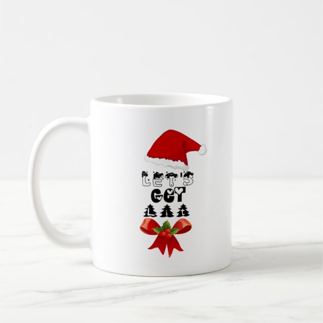 Caneca De Café Vamos de Natal deixa clássico (Esquerda)