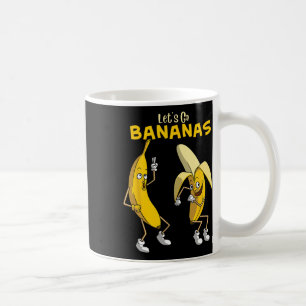 Caneca De Café Vamos Engraçado Vai Bananas Gift Garotas Garotas B