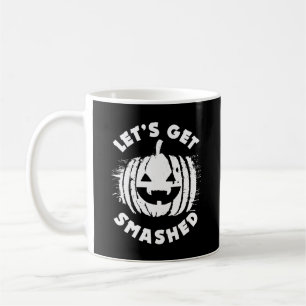 Caneca De Café Vamos Esmagado Engraçado Bebendo Cote Halloween