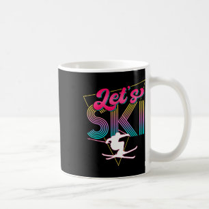 Caneca De Café Vamos Esqui Retro 80s Skiing Party Outfit 90s Skie