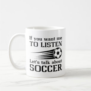 Caneca De Café Vamos Falar Sobre Futebol