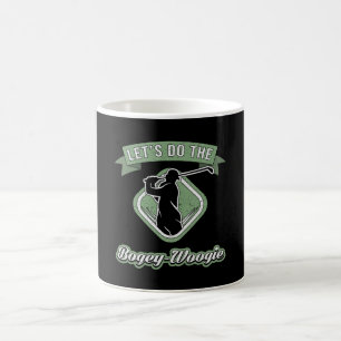 Caneca De Café Vamos Faz O Golfe De Golfe Bogey-Woogie Engraçado