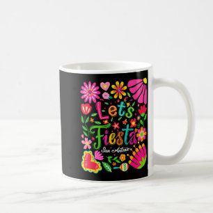 Caneca De Café Vamos Festa San Antonio Floral Engraçado Cinco De 