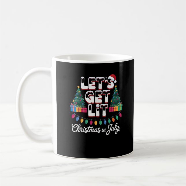 Caneca De Café Vamos fica no Natal (Esquerda)