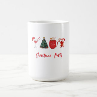 Caneca De Café Vamos Ficar Alegre – Festa de Natal Divertida