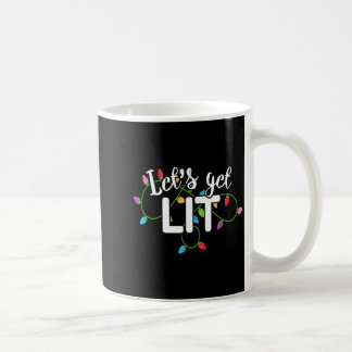 Caneca De Café Vamos Ficar Bêbados Roupas Engraçadas de Natal par