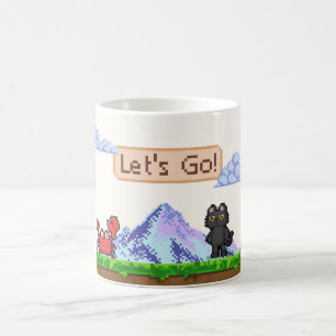 Caneca De Café Vamos Gamer Mug Vídeo Jogo Café