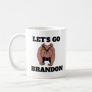 Caneca De Café VAMOS GO BRANDON BULL DOG Coffee Mugs