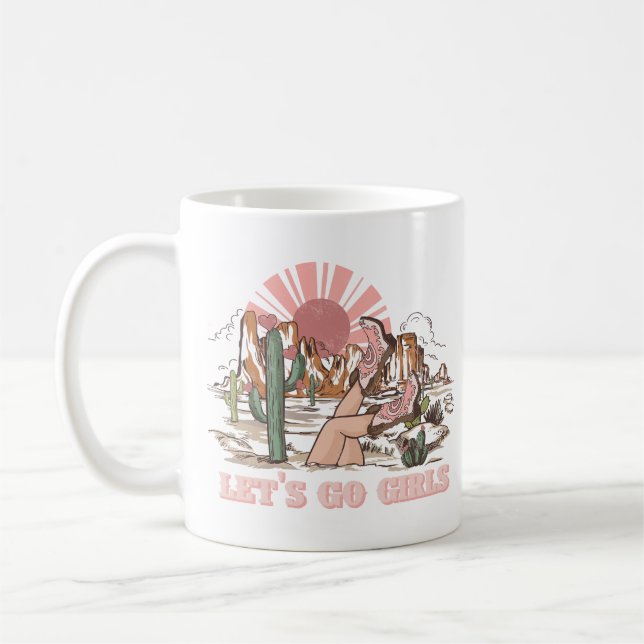 Caneca De Café Vamos Go Girls (Esquerda)