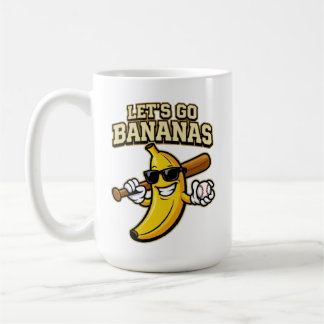 Caneca De Café Vamos Lá Banana Garotos Retrô Crianças Homens Juve