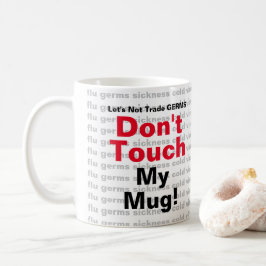 Caneca De Café Vamos Não Comercializa GERMS com Lista de Fundo