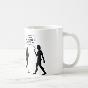 Caneca De Café Vamos para trás nós parafusamos acima Eveyrthing