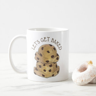 Caneca De Café Vamos Pega Chocolate Chip Cookdie Dough Foodie