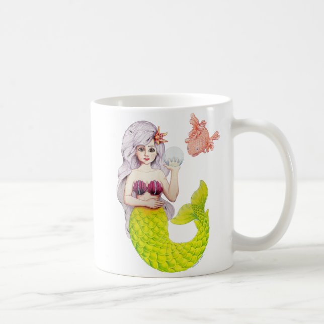 Caneca De Café Vamos Sê Sereia! (Direita)
