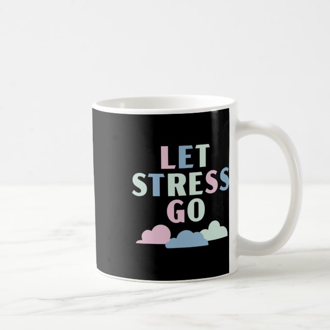 Caneca De Café Vamos Stress Go Depression Mental Health Sensibenc (Direita)