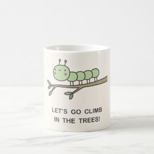 Caneca De Café Vamos Subir Nas Árvores!