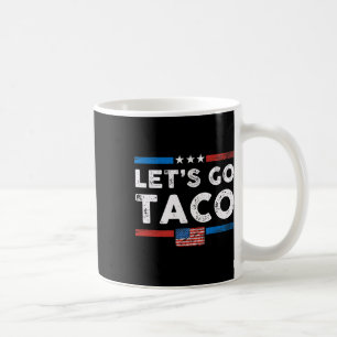 Caneca De Café Vamos Taco - Vintage 1