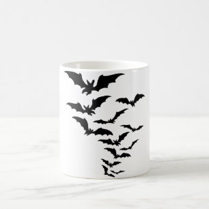 Caneca De Café Vampire Bat Halloween Mug