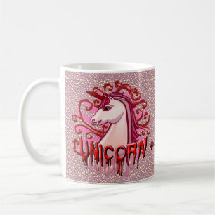 Caneca De Café Vampire Unicorn