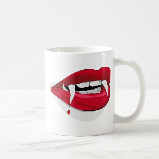 Caneca De Café vampiro (Direita)