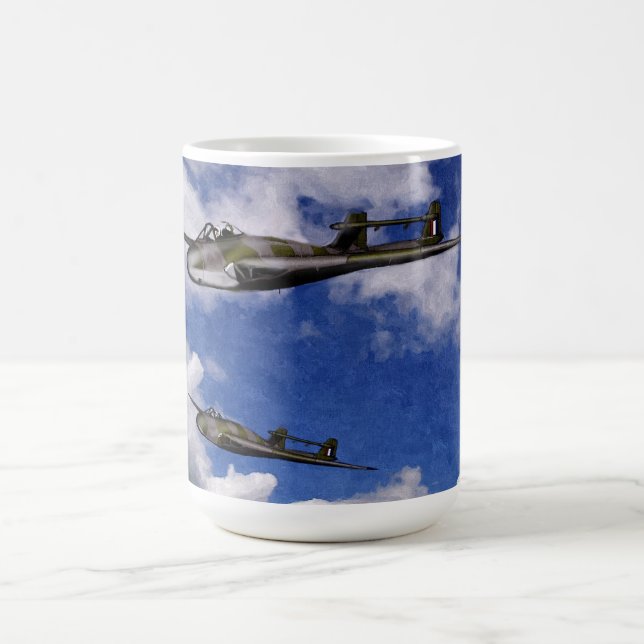 Caneca De Café Vampiro de combate (Centro)