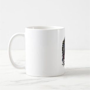 Caneca De Café Vampiro Patriótico Senhor da Liberdade Monstro de