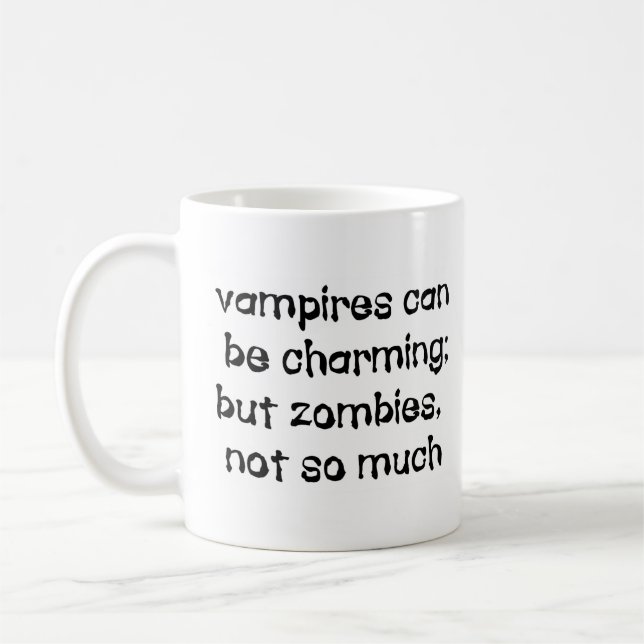 Caneca De Café vampiros podem ser encantadores (Esquerda)