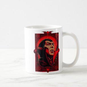 Caneca De Café Vamre Dracula Gótica Horror Art -halloween Vamre F
