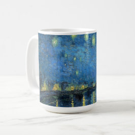 Caneca De Café Van Gogh Starry Night Over the Rhone