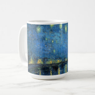 Caneca De Café Van Gogh Starry Night Over the Rhone