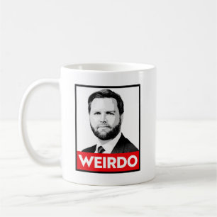 Caneca De Café Vance Anti Trump - Weirdo