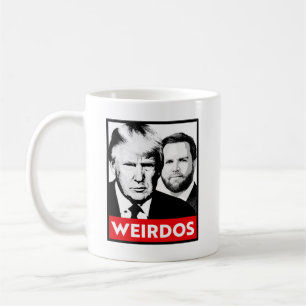 Caneca De Café Vance Anti Trump - Weirdos